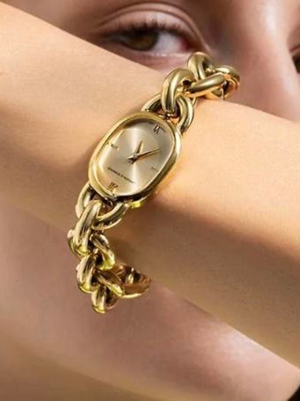 Larsson & Jennings Sage 22mm Gold Watch